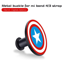 Load image into Gallery viewer, For Xiaomi Mi Band 4 3 Strap Metal buckle silicone wrist strap miband 3 accessories bracelet Miband 4 watchband Avengers Pattern