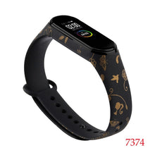 Load image into Gallery viewer, For Xiaomi Mi Band 4 3 Strap Metal buckle silicone wrist strap miband 3 accessories bracelet Miband 4 watchband Avengers Pattern